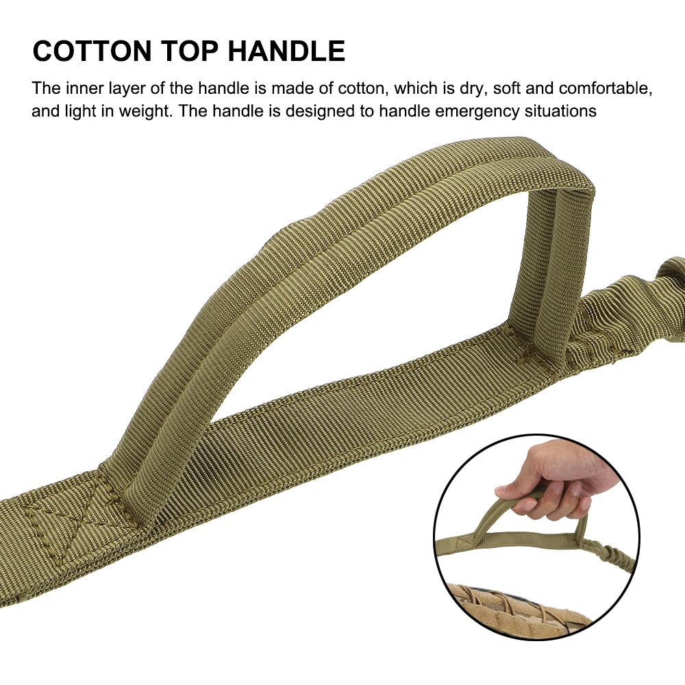 Quick Release Dog Military Dog Training Leashes Durable Elastic Leads Rope Tactical Bungee Dog Leash Handle Pet Products
Quick Release Dog Military Dog Training Leashes Durable Elastic Leads Rope Tactical Bungee Dog Leash Handle Pet Products