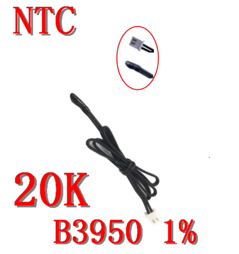 Терморезистор NTC B3950/20K, датчик температуры NTC 20K B3950, термостат с отрицательным числом NTC20K-3950
Терморезистор NTC B3950/20K, датчик температуры NTC 20K B3950, термостат с отрицательным числом NTC20K-3950