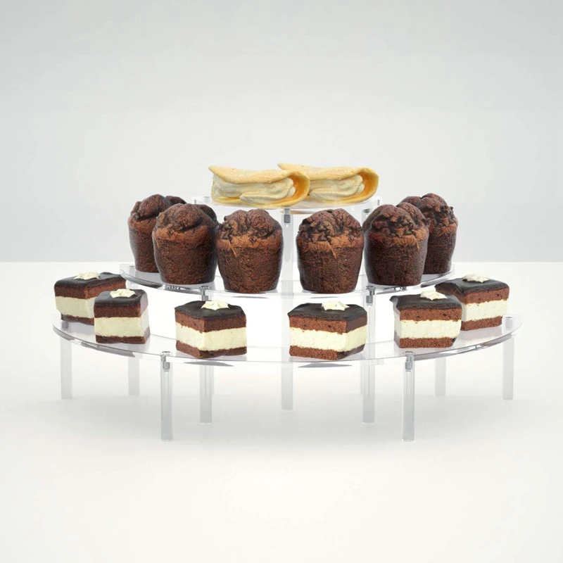 Transparent Removable Acrylic Cake Display Stand for Party Round Cupcake Holder Bakeware Wedding Birthday Party Decoration
Transparent Removable Acrylic Cake Display Stand for Party Round Cupcake Holder Bakeware Wedding Birthday Party Decoration