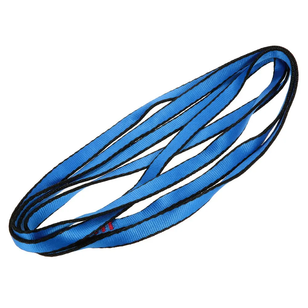Climbing Equipment 23KN 150cm/4.9ft Climbing Runner Sling Nylon Rock Climbing Loop Flat Strap Belt for Climbing Rappelling 
Climbing Equipment 23KN 150cm/4.9ft Climbing Runner Sling Nylon Rock Climbing Loop Flat Strap Belt for Climbing Rappelling