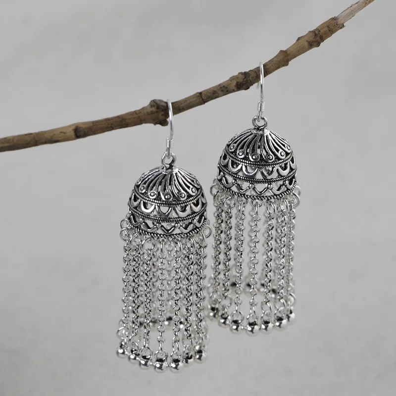 FNJ Tassel Earrings 925 Silver Original Pure S925 Sterling Silver Big Long Drop Earring for Women Jewelry
FNJ Tassel Earrings 925 Silver Original Pure S925 Sterling Silver Big Long Drop Earring for Women Jewelry