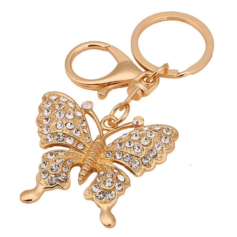 1pcs Rhinestone Beautiful Butterfly Keychain Glittering Alloy Key Chain For Women Girl Car Bag Accessories Fashion Key Ring 
1pcs Rhinestone Beautiful Butterfly Keychain Glittering Alloy Key Chain For Women Girl Car Bag Accessories Fashion Key Ring