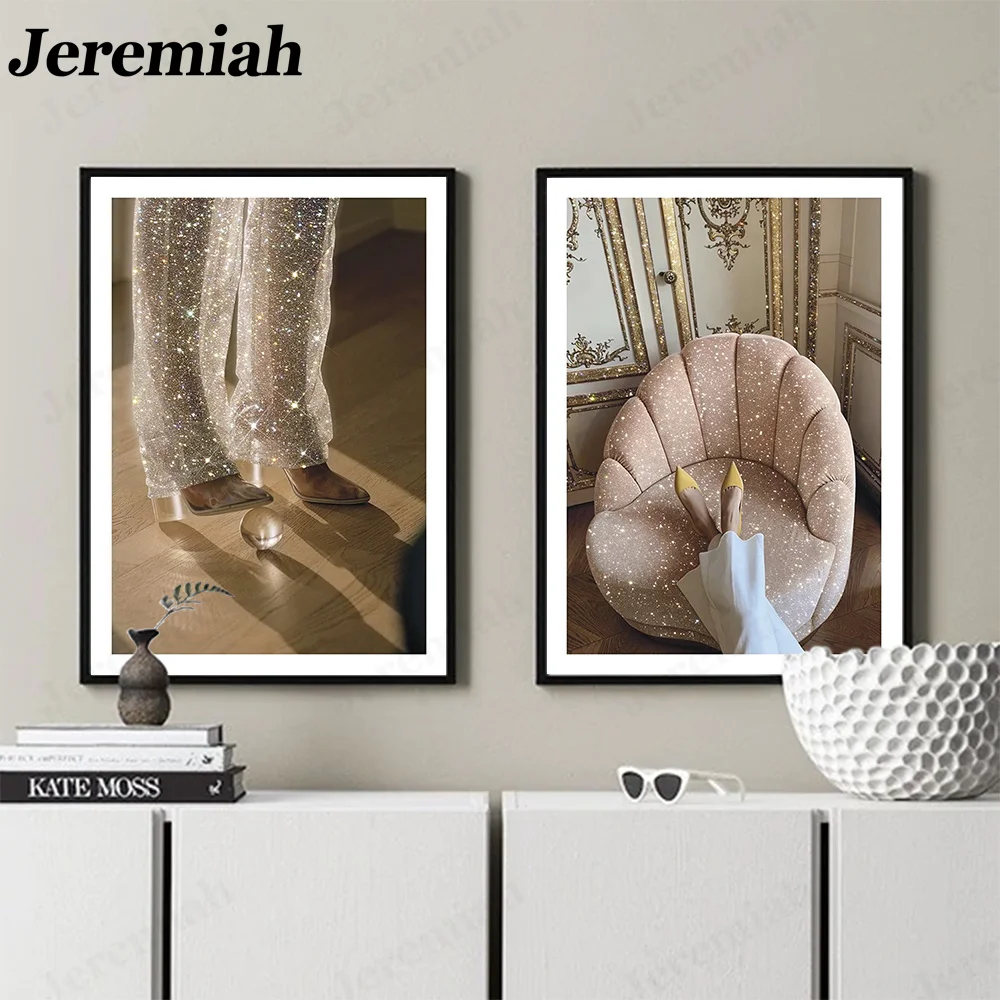 Modern Fashion Shoes Canvas Poster Princess Crystal High Heels Picture Wall Art Living Room Decoration
Modern Fashion Shoes Canvas Poster Princess Crystal High Heels Picture Wall Art Living Room Decoration