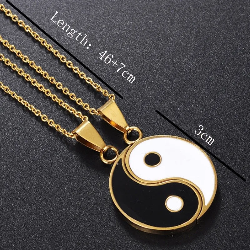 Best Friend Necklace Women Heart Tai Chi Best Friends Forever Necklaces Pendants Friendship BFF Jewelry Choker
Best Friend Necklace Women Heart Tai Chi Best Friends Forever Necklaces Pendants Friendship BFF Jewelry Choker