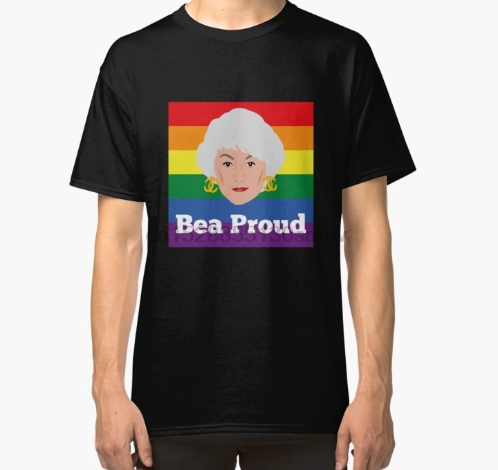Men tshirt Bea Arthur Golden Girls Pride Proud Classic T Shirt women T-Shirt tees top
Men tshirt Bea Arthur Golden Girls Pride Proud Classic T Shirt women T-Shirt tees top