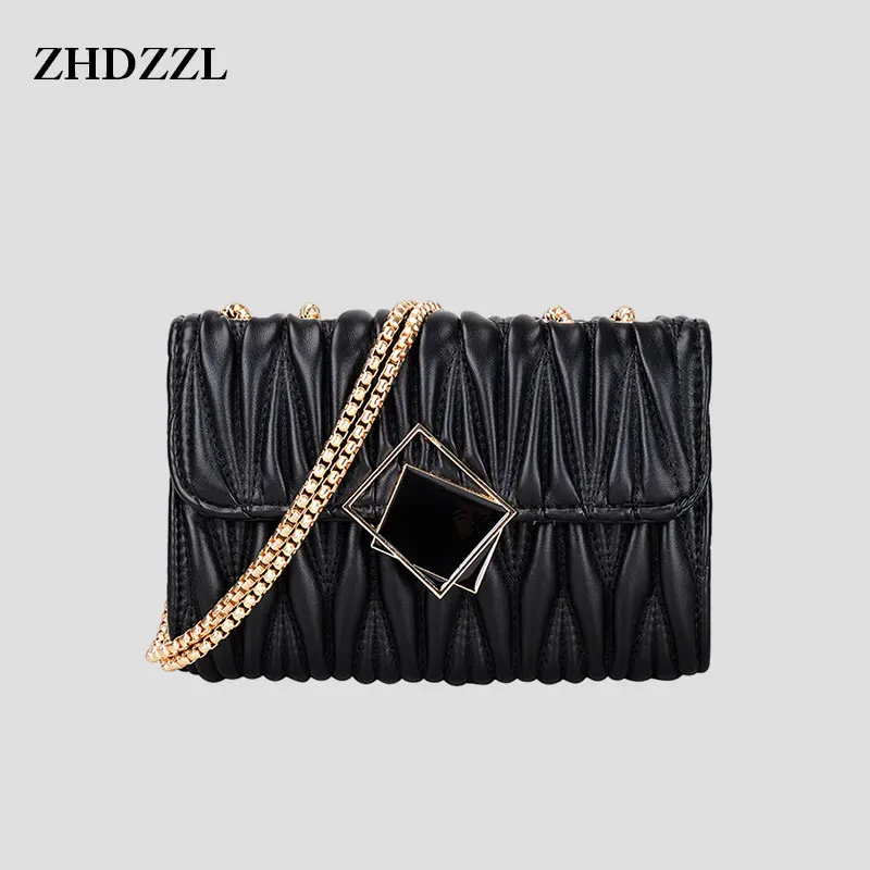 Pleated Design Crossbody Bags Geometric Hasp Opener Women's Shoulder Strap Handbag Female Fashion Daily Casual Envelope Clutch
Pleated Design Crossbody Bags Geometric Hasp Opener Women's Shoulder Strap Handbag Female Fashion Daily Casual Envelope Clutch