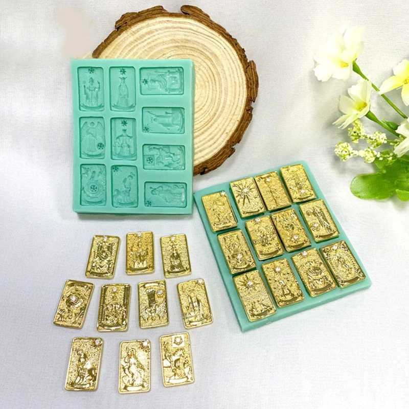 Card Necklace Epoxy Resin Mold Earrings Pendant Casting Silicone Mould DIY Crafts Jewelry Casting Tools
Card Necklace Epoxy Resin Mold Earrings Pendant Casting Silicone Mould DIY Crafts Jewelry Casting Tools