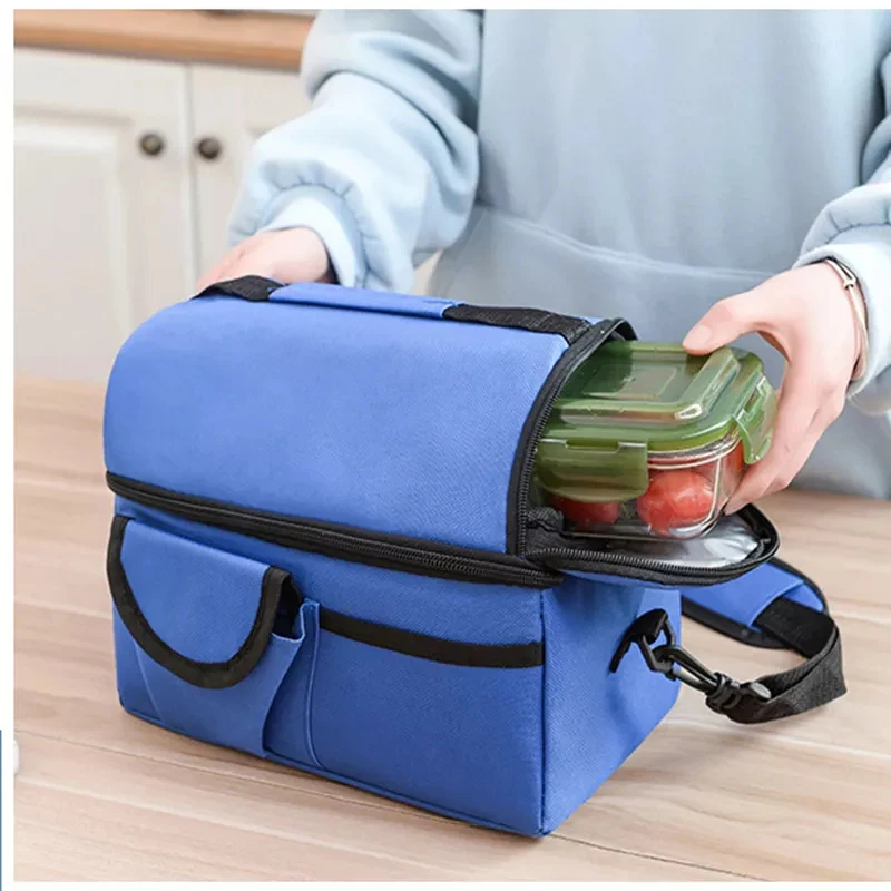 Lunch Thermal Insulated Bag Food Holder Storage Refrigerator Bag Handbags For Women Picnic Cooler Box
Lunch Thermal Insulated Bag Food Holder Storage Refrigerator Bag Handbags For Women Picnic Cooler Box