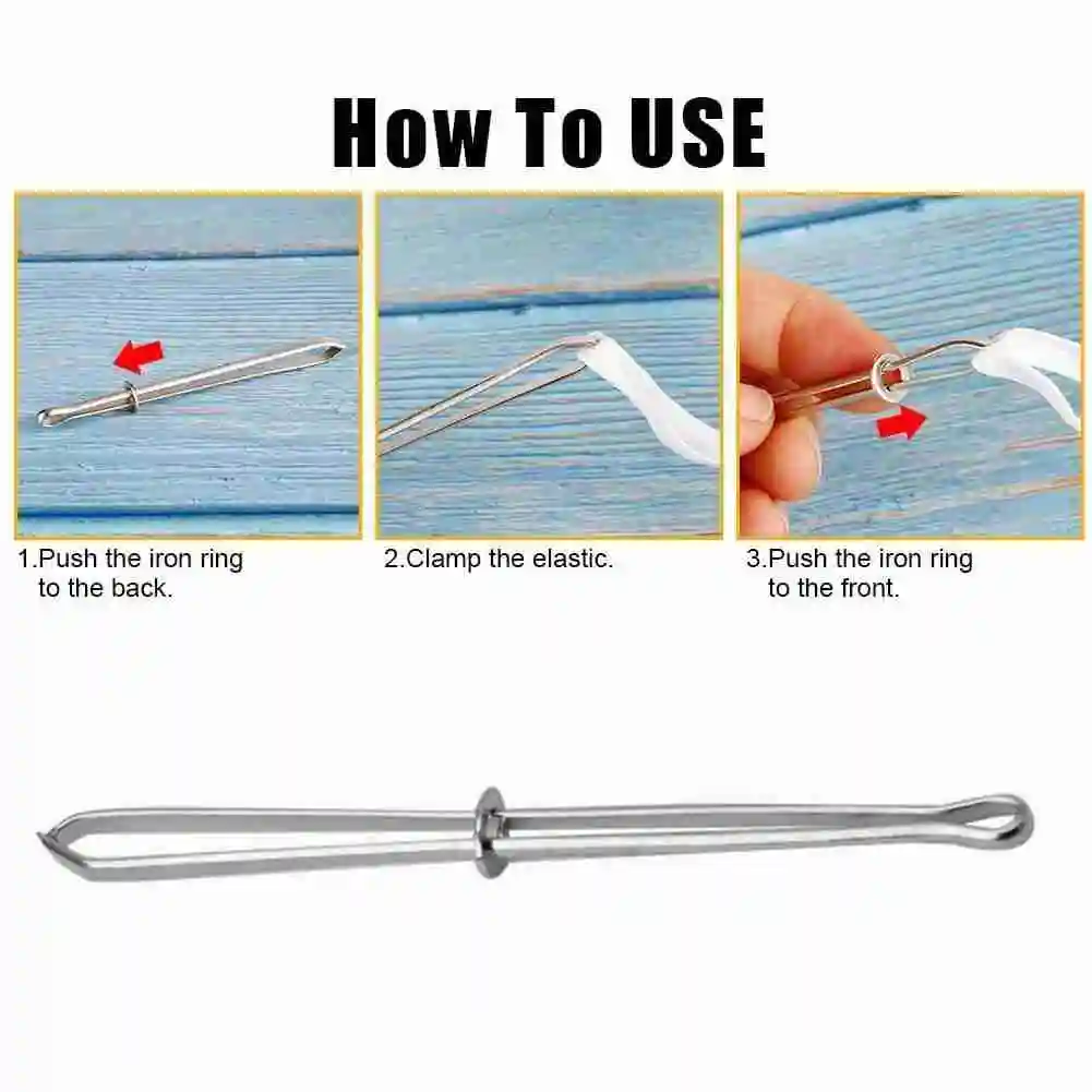 Threader Elastic Band Elastic Clip Elastic Threader Elastic Band Fixing Clip DIY Sewing Tool With Needle And Thread Forward Devi
Threader Elastic Band Elastic Clip Elastic Threader Elastic Band Fixing Clip DIY Sewing Tool With Needle And Thread Forward Devi