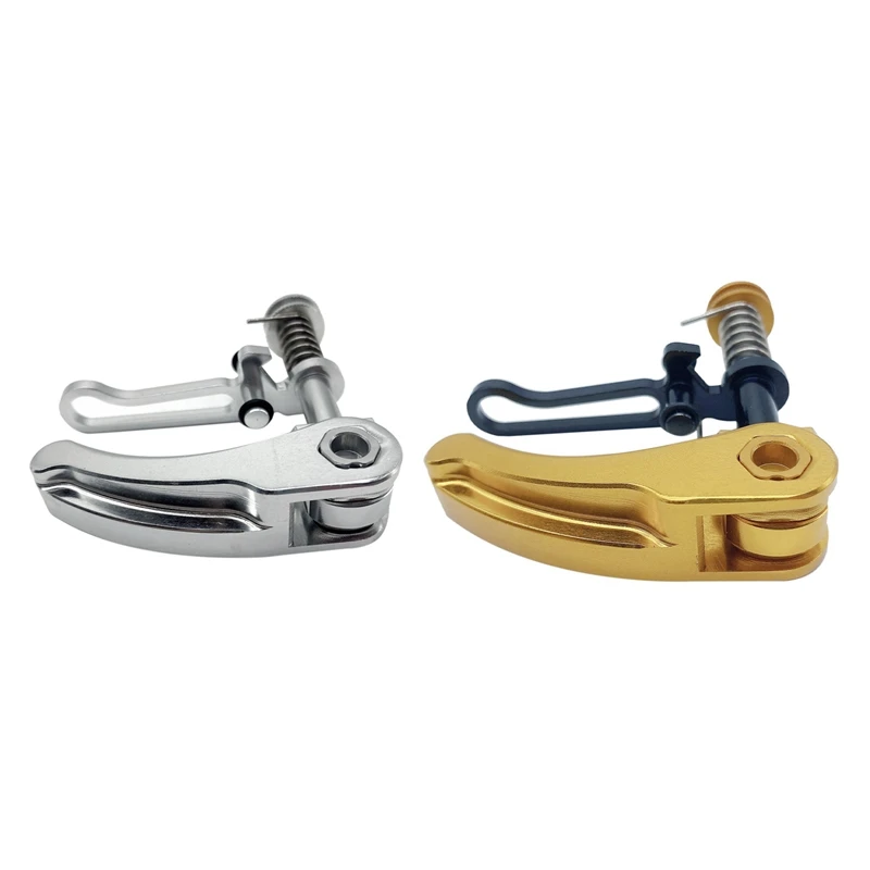 2 Pcs For Brompton Seatpost Clamp Ultralight Folding Bike Seat Post Clamp Folding Bike Parts Silver & Gold
2 Pcs For Brompton Seatpost Clamp Ultralight Folding Bike Seat Post Clamp Folding Bike Parts Silver & Gold