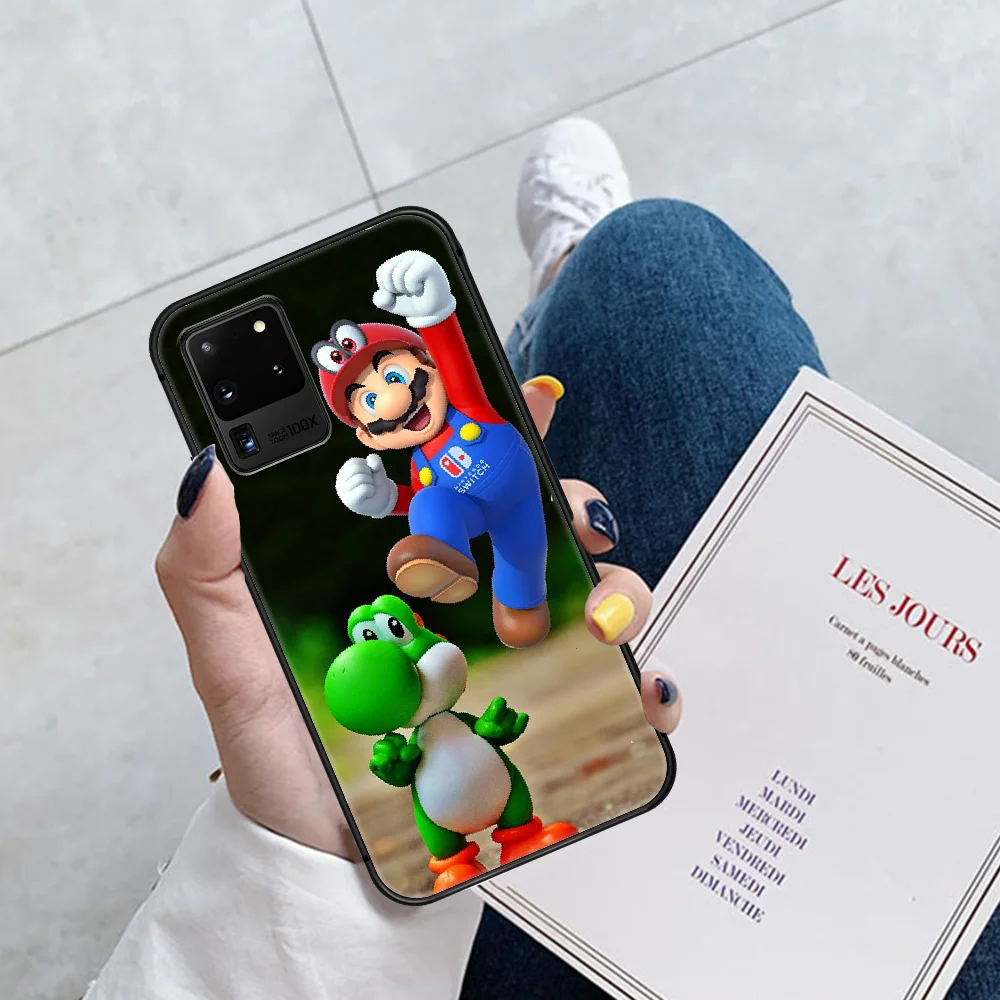 Cartoon Cute Marios Game Phone Case Cover Hull For Samsung Galaxy S 6 7 8 9 10 e 20 Edge Uitra Note 8 9 10 Plus black Hoesjes
Cartoon Cute Marios Game Phone Case Cover Hull For Samsung Galaxy S 6 7 8 9 10 e 20 Edge Uitra Note 8 9 10 Plus black Hoesjes