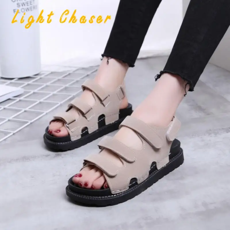 Gladiator Platform Sandals Women's Beach Shoes Flat Roman Women's Sandals Summer Stitching Student Women's Shoes Sports Sandals
Gladiator Platform Sandals Women's Beach Shoes Flat Roman Women's Sandals Summer Stitching Student Women's Shoes Sports Sandals