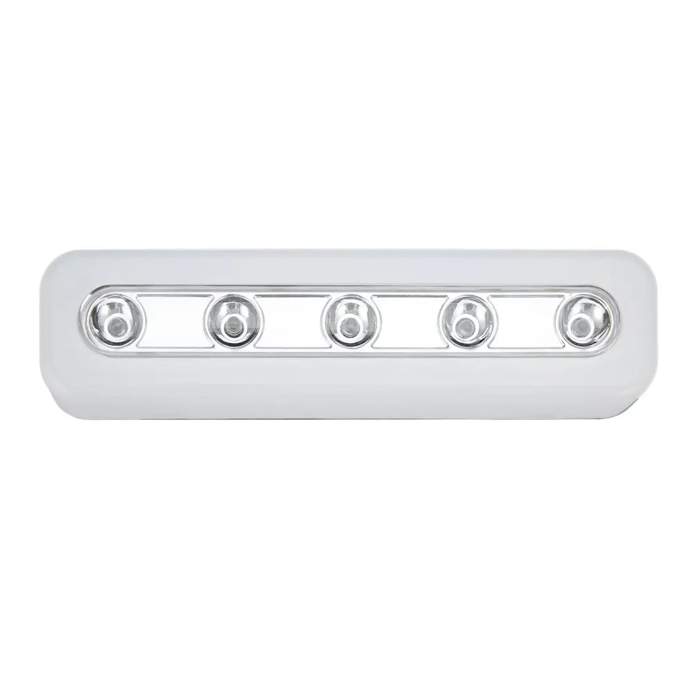Super Bright Wireless Wall Light 5 LED Cabinet Closet Self-Stick Tap Light Home Night Emergency Touch Light Lamp Portable
Super Bright Wireless Wall Light 5 LED Cabinet Closet Self-Stick Tap Light Home Night Emergency Touch Light Lamp Portable