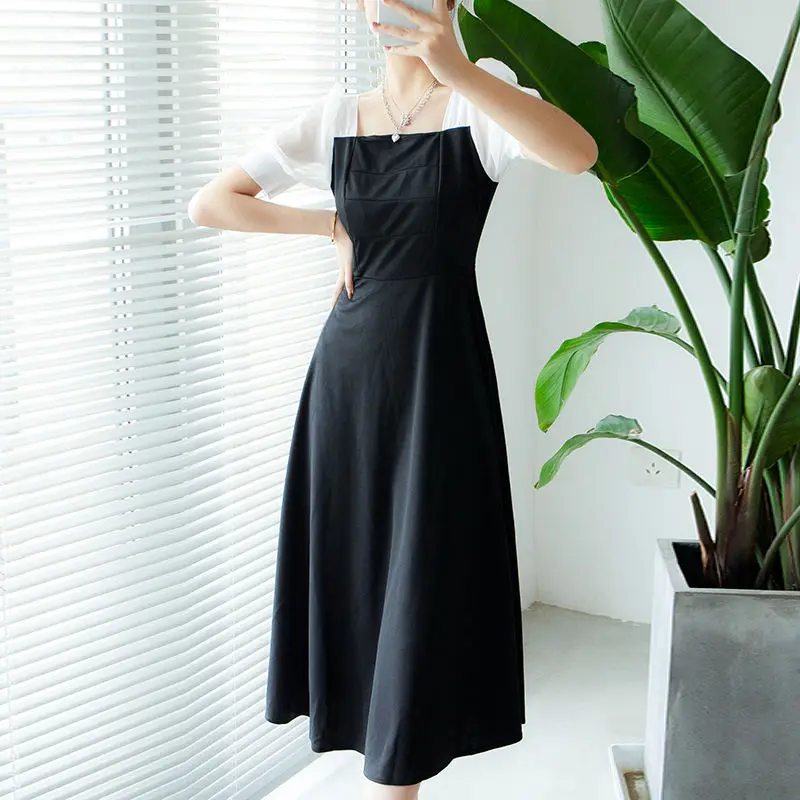 Женское платье для отдыха яркое винтажное универсальное стильное летнее уличное