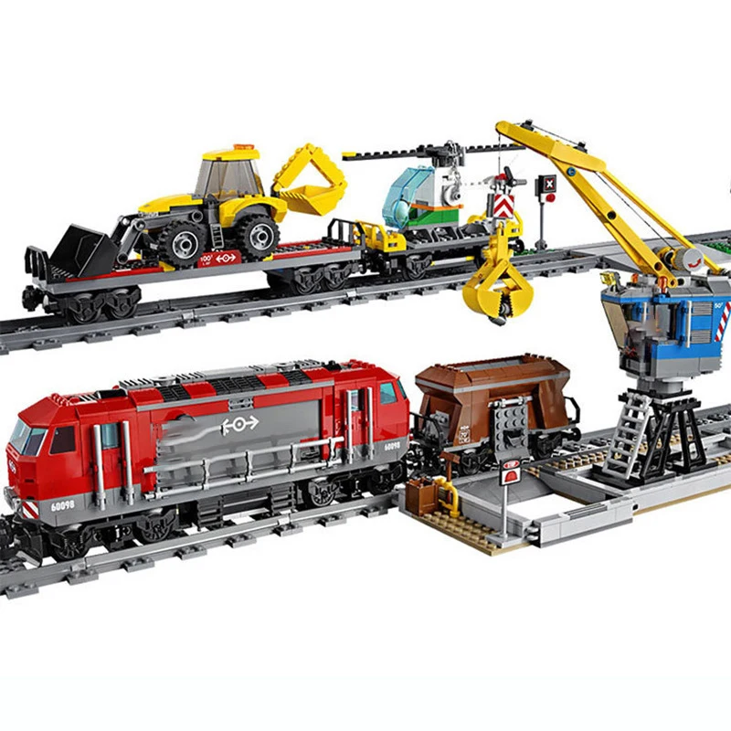 City Remote Control Heavy Haul Rail Vehicle Train Building Blocks DIY Education Toys for Boys Kids Gifts Designer for Children
City Remote Control Heavy Haul Rail Vehicle Train Building Blocks DIY Education Toys for Boys Kids Gifts Designer for Children