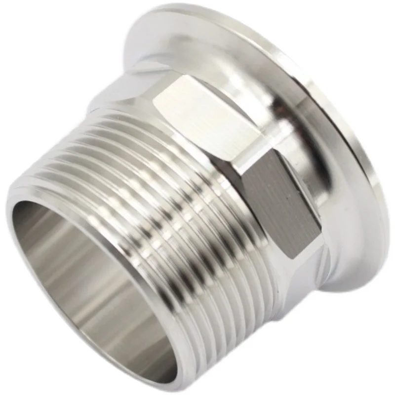 BSPT 1/4"1/2 3/4 1 1-1/4 1-1/2 2 Stainless Steel 304 Sanitary Hexagon Male Threaded Ferrule Pipe Fitting fit for Tri Clamp
BSPT 1/4"1/2 3/4 1 1-1/4 1-1/2 2 Stainless Steel 304 Sanitary Hexagon Male Threaded Ferrule Pipe Fitting fit for Tri Clamp