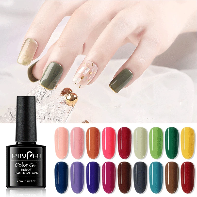 7.5 ML Gel Nail Polish All For Nails Art Manicure With Matt Base Top Coat Semi Permanent Gel Nail Varnishes 120 Colors 01-60
7.5 ML Gel Nail Polish All For Nails Art Manicure With Matt Base Top Coat Semi Permanent Gel Nail Varnishes 120 Colors 01-60