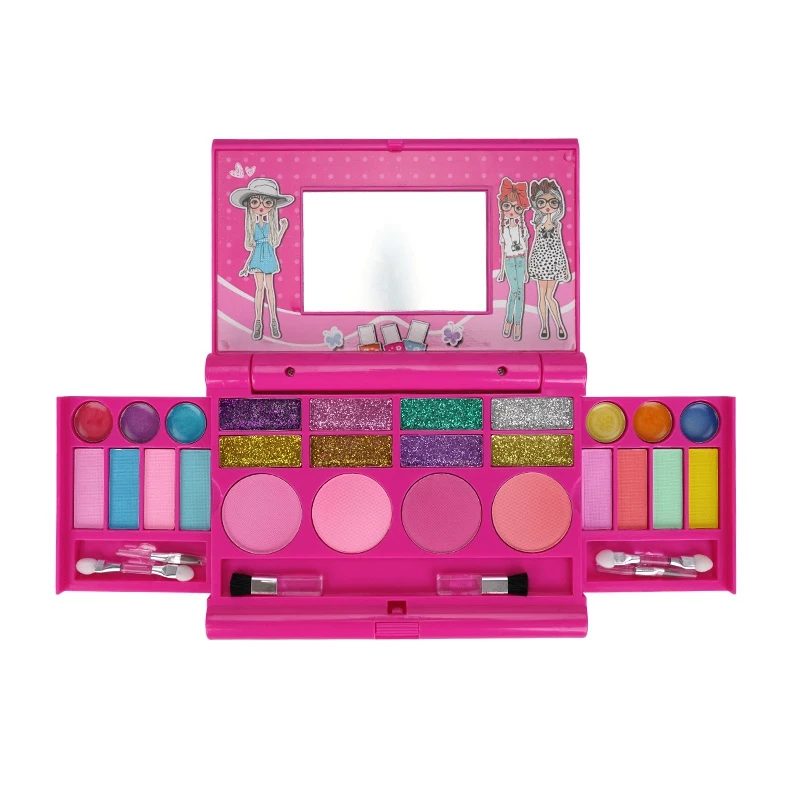 Children's Makeup Cosmetics Playing Box Play Set Princess Toy Lipstick Eye Shadow Best Gift for Girls | Игрушки и хобби