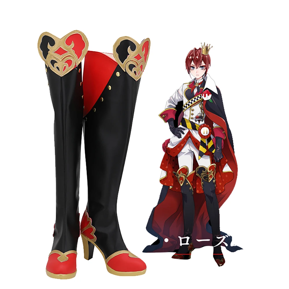 Twisted Wonderland Riddle Rosehearts Cosplay Long Boots High Heel Shoes Custom Made
Twisted Wonderland Riddle Rosehearts Cosplay Long Boots High Heel Shoes Custom Made