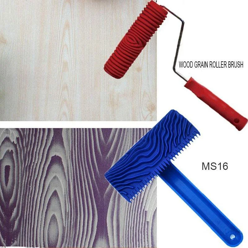 Wood Graining DIY Tool Set Imitation Wood Graining Pattern Wall Texture Art DIY Rubber Wood Grain Painting Tool Home Decoration
Wood Graining DIY Tool Set Imitation Wood Graining Pattern Wall Texture Art DIY Rubber Wood Grain Painting Tool Home Decoration