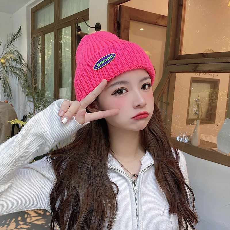 Knitted Hat Female Autumn and Winter Student All-Match Earflaps Warm Cone Top Hat Couple Woolen Cap Sleeve Cap
Knitted Hat Female Autumn and Winter Student All-Match Earflaps Warm Cone Top Hat Couple Woolen Cap Sleeve Cap