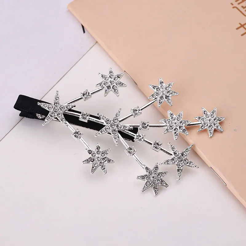 New Women Luxury Elegant Shining Full Stars Silver Gold Hair Clips Sweet Hair Ornament Headband Hairpin Fashion Hair Accessories
New Women Luxury Elegant Shining Full Stars Silver Gold Hair Clips Sweet Hair Ornament Headband Hairpin Fashion Hair Accessories