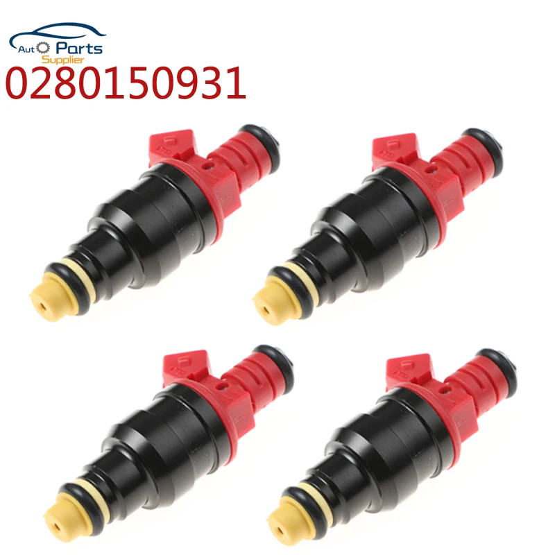 

YAOPEI 4Pcs 0280150931 92TF-AA Fuel Injector Nozzle For Ford Explorer Ranger Mazda B4000 Navajo 4.0L 92TFAA