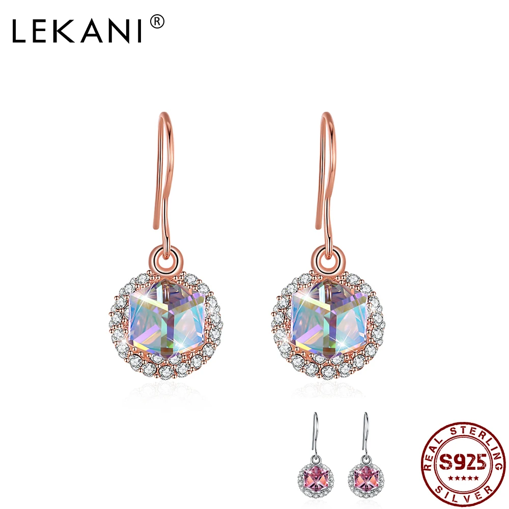 Серьги-подвески женские из серебра 925 пробы, двусторонние, с австрийскими кристаллами
Серьги-подвески женские из серебра 925 пробы, двусторонние, с австрийскими кристаллами