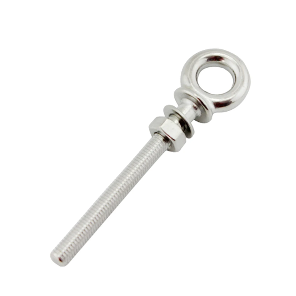 Boat Truck Trailer Cargo Tie Down Anchor Removable Bolt Eyebolts 3/8 inch Diameter with Long Shank | Автомобили и мотоциклы