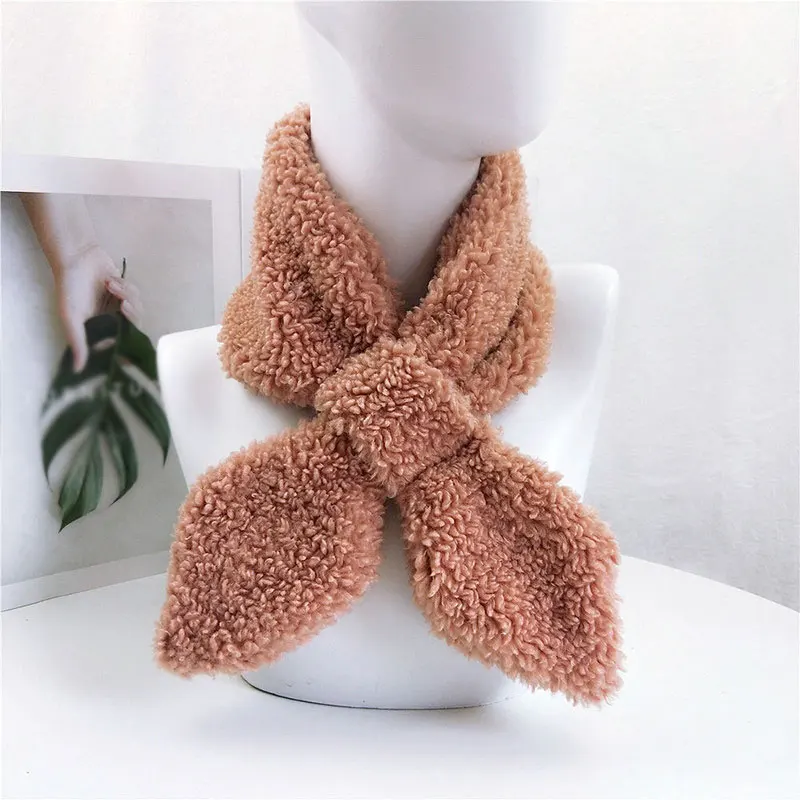 2020 Korean Solid Color Women Scarves Winter Faux Fur Cashmere Warm Collar Scarf Neckerchief Foulard Echarpe Neck Warmer Scarves
2020 Korean Solid Color Women Scarves Winter Faux Fur Cashmere Warm Collar Scarf Neckerchief Foulard Echarpe Neck Warmer Scarves