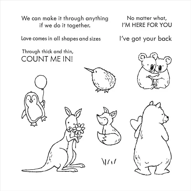 Animals New Arrivals 2021 Metal Cutting Dies and Scrapbooking For Paper Making Kangaroo Koala Stamp Set Embossing Frame Card
Animals New Arrivals 2021 Metal Cutting Dies and Scrapbooking For Paper Making Kangaroo Koala Stamp Set Embossing Frame Card