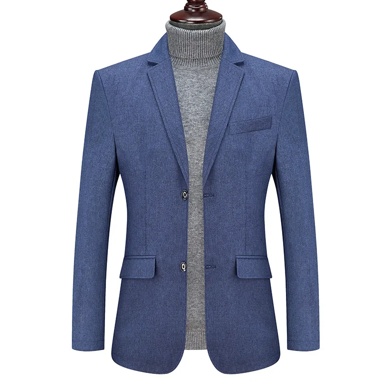 Fashion brand men's casual suit jacket autumn new men's trend of slim suit jacket business all-match solid color suit jacket men
Fashion brand men's casual suit jacket autumn new men's trend of slim suit jacket business all-match solid color suit jacket men