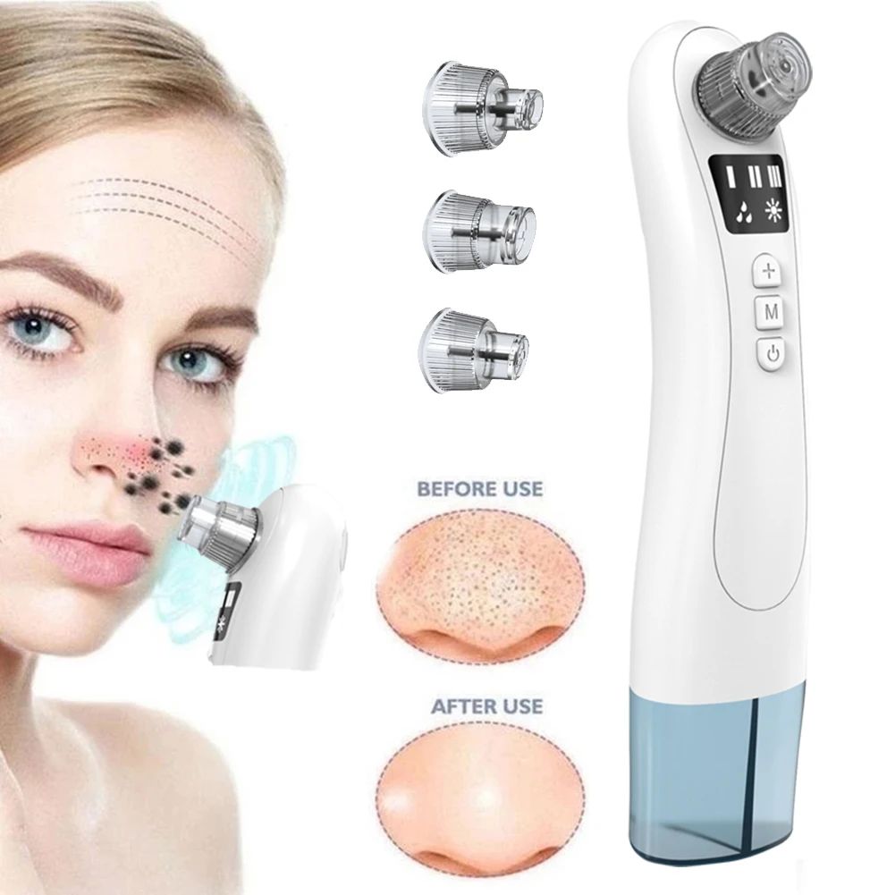 Hot Blackhead Remover Electric Pore Cleaning Vacuum LCD Display Rechargeable Beauty Device for Facial Skin Care Pore Cleaner
Hot Blackhead Remover Electric Pore Cleaning Vacuum LCD Display Rechargeable Beauty Device for Facial Skin Care Pore Cleaner