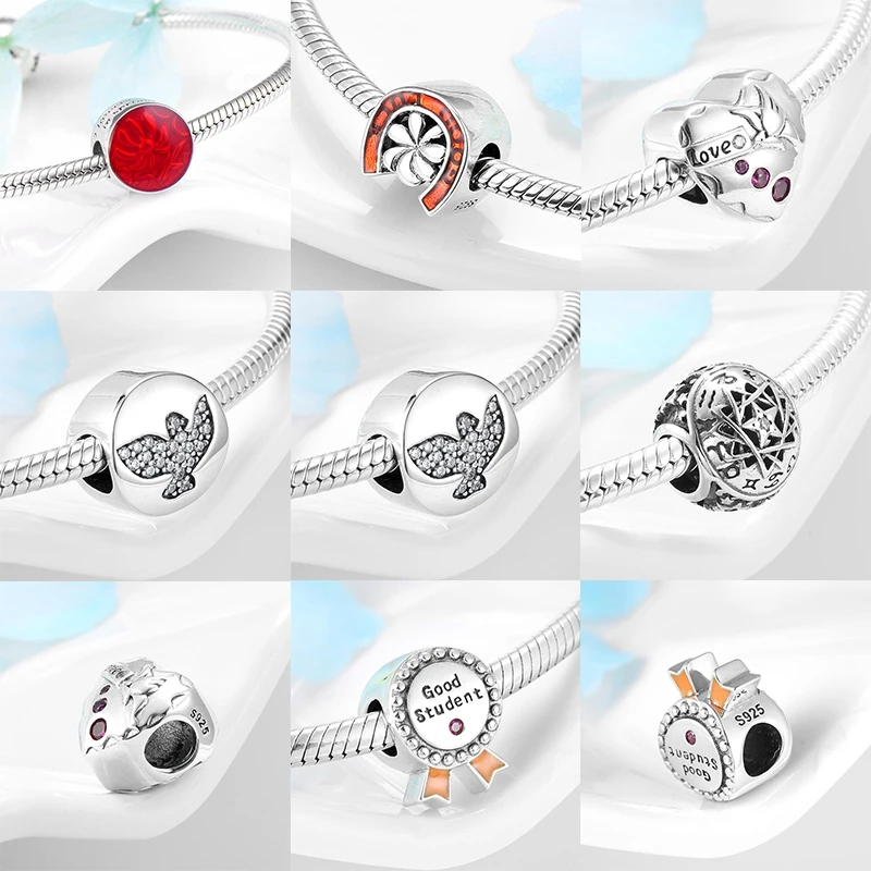 Top Quality 925 Sterling Silver Beads Forever Love Womens Accessorie Jewelry Fit Pandora Original Bracelet
Top Quality 925 Sterling Silver Beads Forever Love Womens Accessorie Jewelry Fit Pandora Original Bracelet