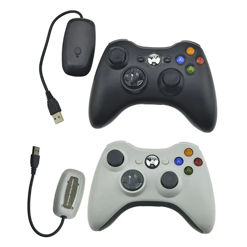 Беспроводной Bluetooth геймпад 2,4G для консоли xbox360, контроллер, приемник, джойстик
Беспроводной Bluetooth геймпад 2,4G для консоли xbox360, контроллер, приемник, джойстик