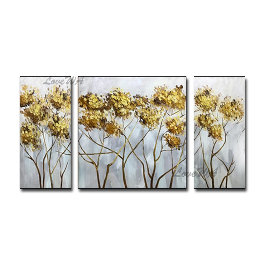 Unframed Gold Tree Modern Abstract 3 Group Oil Painting Canvas Wall Art Hangings Artwork Home Wall Showpiece For Living Room
Unframed Gold Tree Modern Abstract 3 Group Oil Painting Canvas Wall Art Hangings Artwork Home Wall Showpiece For Living Room