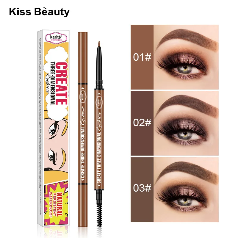 Double Head Extremely Thin Eyebrow Pencil Waterproof Sweat Proof Lasting Makeup Free Thrush Artifact
Double Head Extremely Thin Eyebrow Pencil Waterproof Sweat Proof Lasting Makeup Free Thrush Artifact
