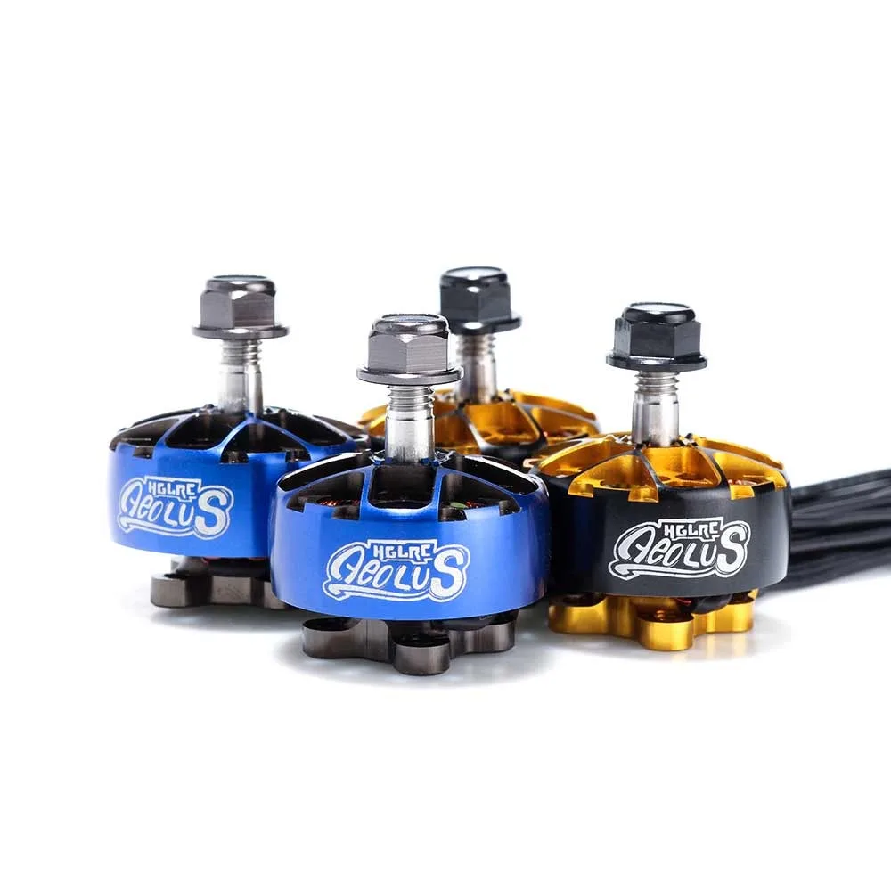 HGLRC AEOLUS 2207.5 1750KV / 1900KV /1950KV 5-6S 2550KV 4-5S 2600KV 3-4S Brushless Motor for RC FPV Freestyle / Racing Drone DIY
HGLRC AEOLUS 2207.5 1750KV / 1900KV /1950KV 5-6S 2550KV 4-5S 2600KV 3-4S Brushless Motor for RC FPV Freestyle / Racing Drone DIY