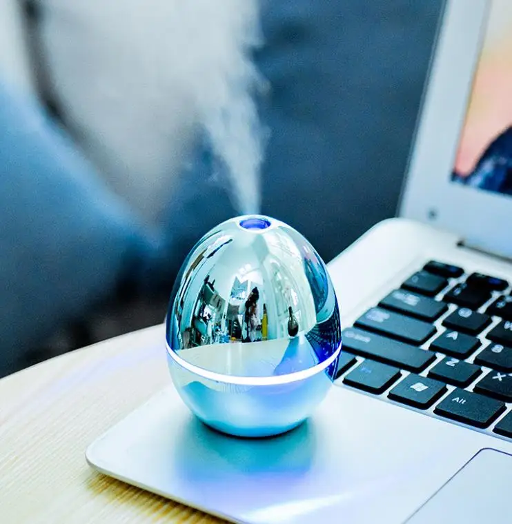 USB Portable Desktop Egg Air Humidifier Essential Oils Diffusers Mist For Home Office Bedroom Baby Room Car Metalic color 10pcs
USB Portable Desktop Egg Air Humidifier Essential Oils Diffusers Mist For Home Office Bedroom Baby Room Car Metalic color 10pcs
