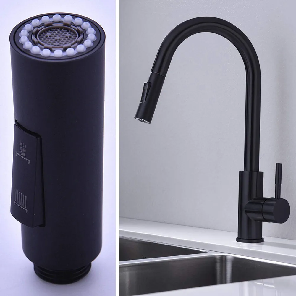 Kitchen Pull-out Faucet Pull Out Spray Shower Head Setting Replacement Tap 2 Sprayer Modes Black Faucet for Kitchen Household
Kitchen Pull-out Faucet Pull Out Spray Shower Head Setting Replacement Tap 2 Sprayer Modes Black Faucet for Kitchen Household