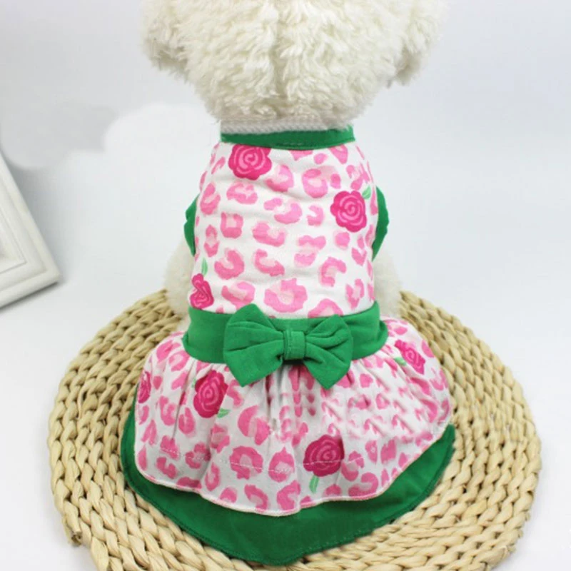 Cute Floral Print Cotton Dog Dresses Clothes For Dog Winter Warm Pet Dog Clothes Soft Puppy Vest Chihuahua Costume For Small Dog 
Cute Floral Print Cotton Dog Dresses Clothes For Dog Winter Warm Pet Dog Clothes Soft Puppy Vest Chihuahua Costume For Small Dog