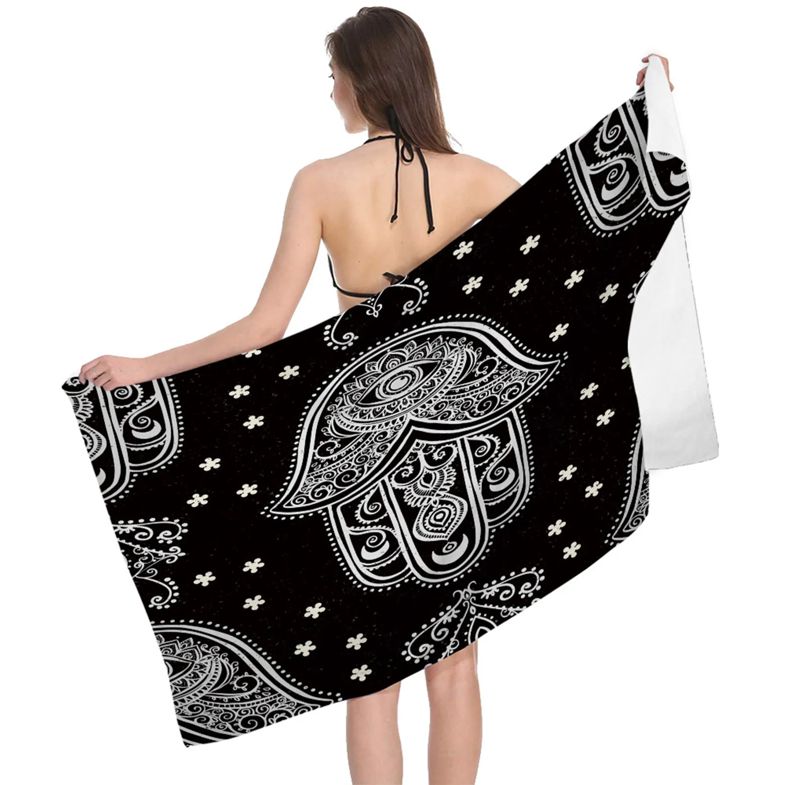 Sunscreen Shawl Towel Elegant Comfortable Breathable Beach Towel Female Silk Printed Long Skirt Wrapped Bikini Covered
Sunscreen Shawl Towel Elegant Comfortable Breathable Beach Towel Female Silk Printed Long Skirt Wrapped Bikini Covered