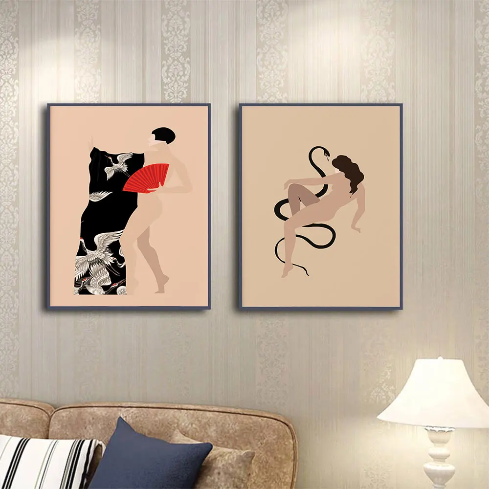 Mid Century Poster Feminist Minimalist Japanese Art Print Nude Canvas Painting Modern Wall Picture For Living Room Home Decor
Mid Century Poster Feminist Minimalist Japanese Art Print Nude Canvas Painting Modern Wall Picture For Living Room Home Decor