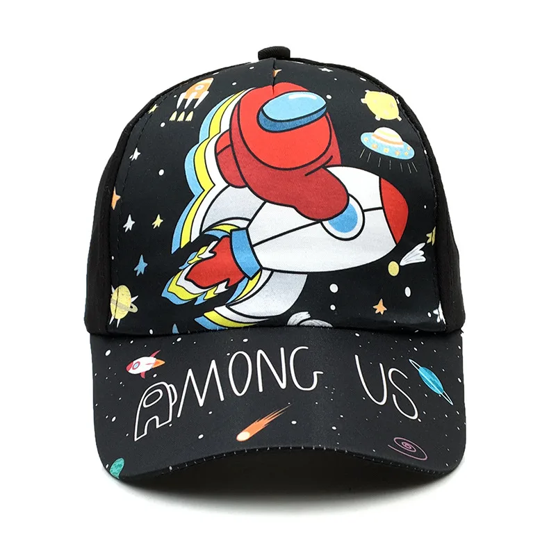 4-6 Years Children's Baseball Caps for Boy Girl Print Cartoon Game Among Snapback Summer Kids Cotton Cute Hip Hop Sun Hat Cap
4-6 Years Children's Baseball Caps for Boy Girl Print Cartoon Game Among Snapback Summer Kids Cotton Cute Hip Hop Sun Hat Cap