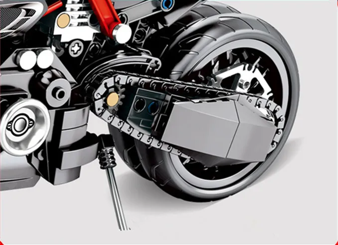 702pcs Technic Racing Movable motorcycle science and technology creative series adult assembled building block toy
702pcs Technic Racing Movable motorcycle science and technology creative series adult assembled building block toy