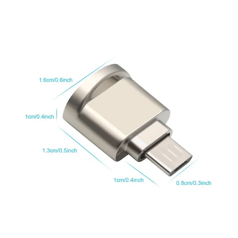 Chtun new type-C OTG adapter usb3.1micro type-C card reader mobile phone flat connection TF converter
Chtun new type-C OTG adapter usb3.1micro type-C card reader mobile phone flat connection TF converter