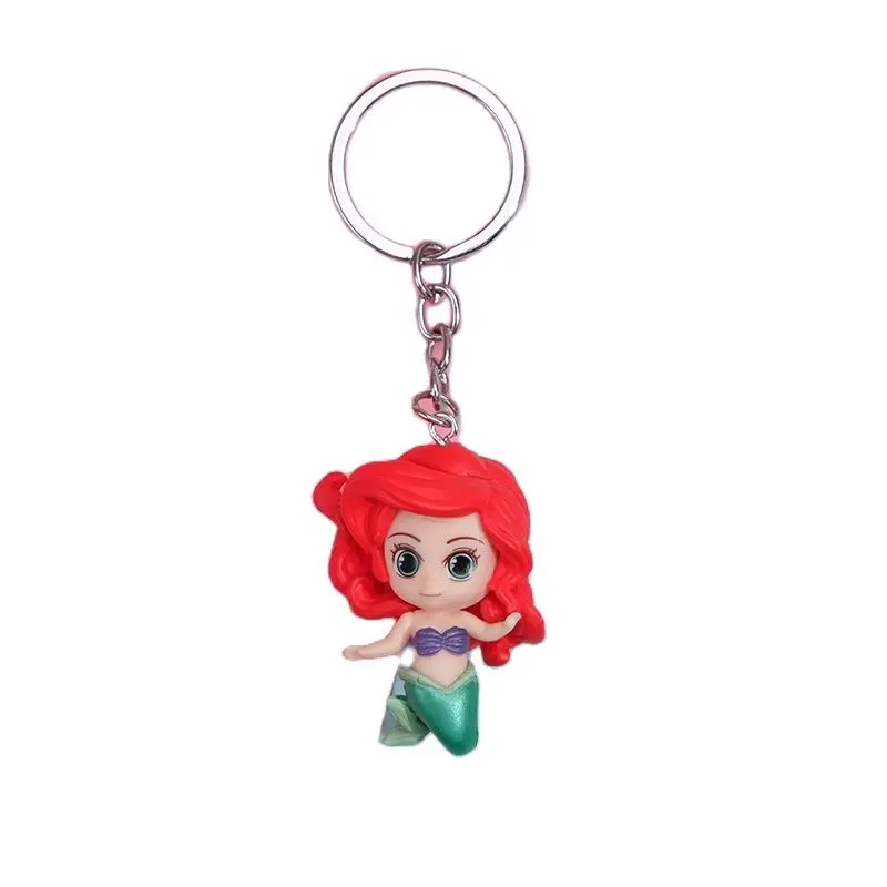 Disney Mermaid Keychain Cartoon Snow White Rapunzel Princess Doll Keyring Girl Heart Bag Ornaments Girlfriend Gift Car Key Chain
Disney Mermaid Keychain Cartoon Snow White Rapunzel Princess Doll Keyring Girl Heart Bag Ornaments Girlfriend Gift Car Key Chain
