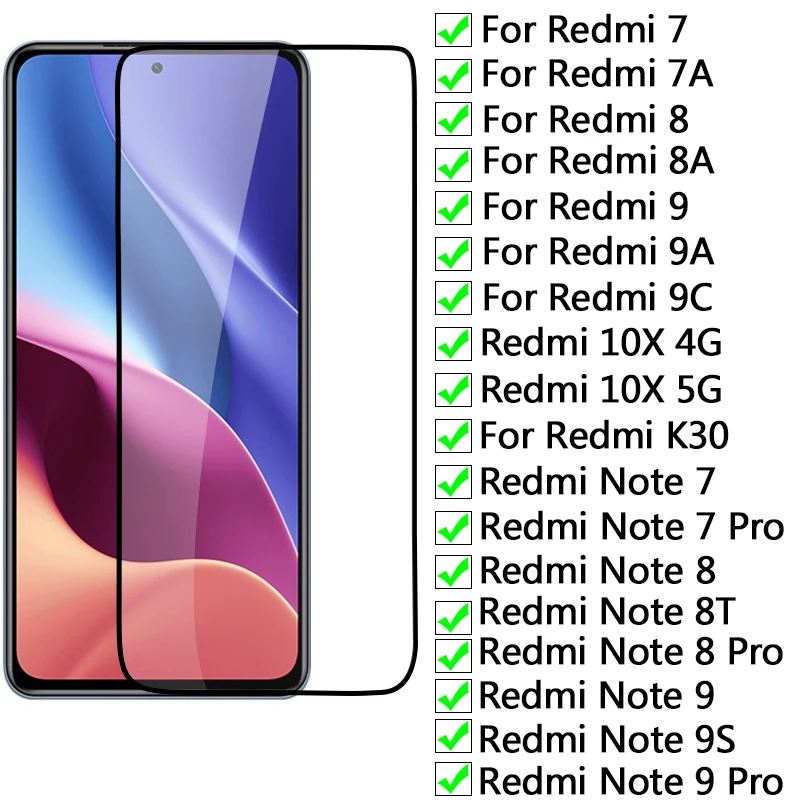 9D Protection Glass For Xiaomi Redmi 9A 9C 7A 8A 10X 4G 10X 5G K30 Pro Screen Protector Redmi Note 8T 9S 7 8 9 Pro Glass Film
9D Protection Glass For Xiaomi Redmi 9A 9C 7A 8A 10X 4G 10X 5G K30 Pro Screen Protector Redmi Note 8T 9S 7 8 9 Pro Glass Film