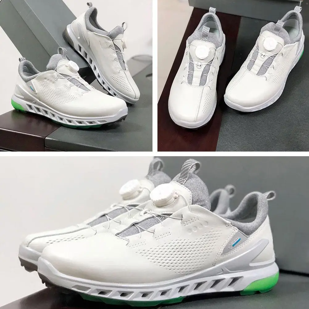 Кроссовки для гольфа мужские, натуральная кожа, удобная прогулочная обувь, уличные, для прогулок, большие размеры 39-46 
Кроссовки для гольфа мужские, натуральная кожа, удобная прогулочная обувь, уличные, для прогулок, большие размеры 39-46