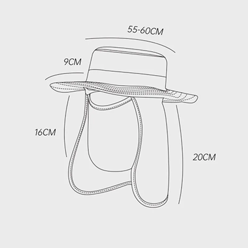 Outdoor Hiking Camping Windproof Hat Sunshade Cap Detachable Ear Neck Cover Fishermen Hat Fishing Flap Caps
Outdoor Hiking Camping Windproof Hat Sunshade Cap Detachable Ear Neck Cover Fishermen Hat Fishing Flap Caps